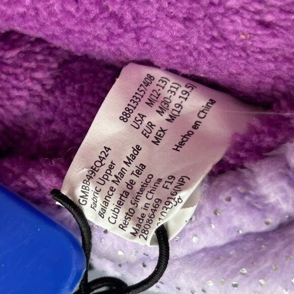 Build-A-Bear Purple Unicorn Slipper Sz M (12-13) - Picture 12 of 12